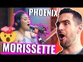 Morissette performs "Phoenix" LIVE on Wish 107.5 Bus║REACTION!