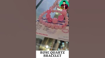 ROSE QUARTZ BRACELET #shorts