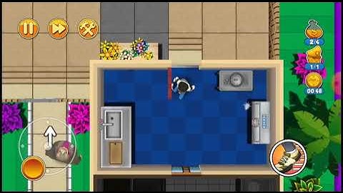 Robbery Bob 2: Double Trouble Level 1 Playa Mafioso