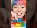 Gummy Jelly Sea Creature Candy! 🐬⭐️🐠 #asmr #mukbang #candy #gummy #seacreatures