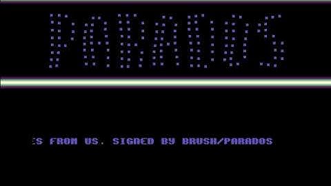 Parados Designs Intro 1 ! Commodore 64 (C64)