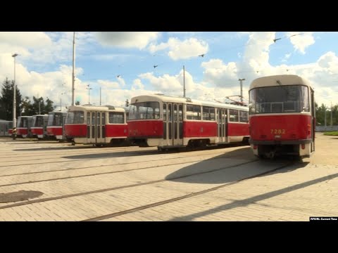 Prague Donates Old Trams And Buses To War-Torn Ukrainian Cities