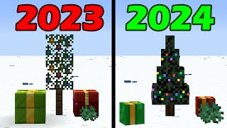 Christmas in Minecraft be like: