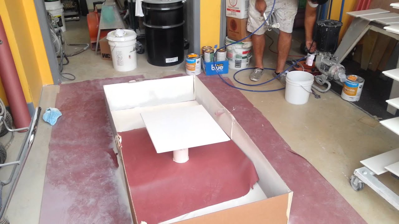 Simple Cabinet Paint Spray Booth with Simple Decor