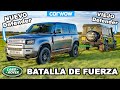 Nuevo vs Antiguo Land Rover Defender - BATALLA DE FUERZA