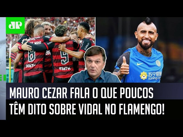 Isla responde que 'sim', ao ser perguntado se Vidal virá para o Flamengo