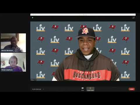 Super Bowl LV: Byron Leftwich Interview, Tampa Bay Buccaneers Offensive Coordinator