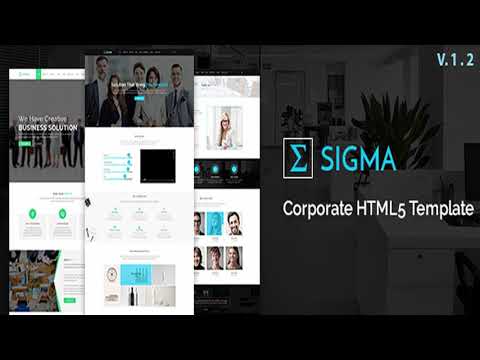 Sigma Corporate HTML5 Template | Themeforest Website Templates and Themes