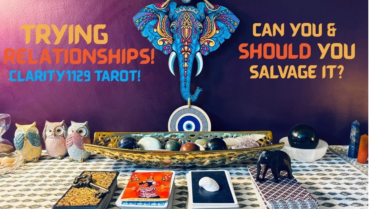 TRYING RELATIONSHIPS! CAN & SHOULD YOU SAVE IT? #general #timeless #tarot #pickacard #clarity #love