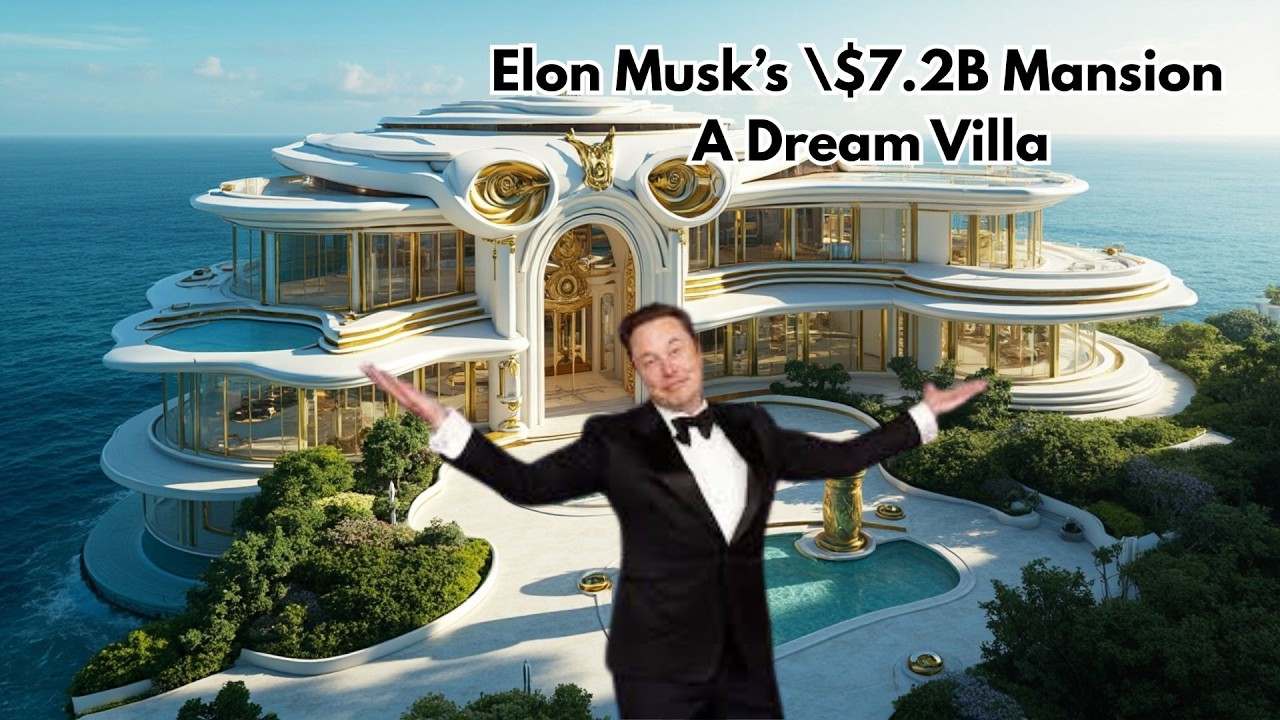 Inside Elon Musk’s \$7.2B Mansion | A Dream Villa with Ocean Views and ...