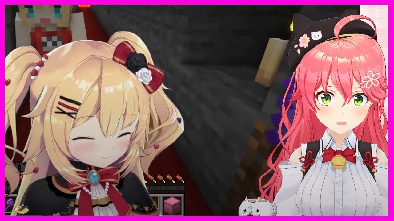 Sakura Miko's and Haachama's Relationship summarized in 1 minute [Hololive, Minecraft]