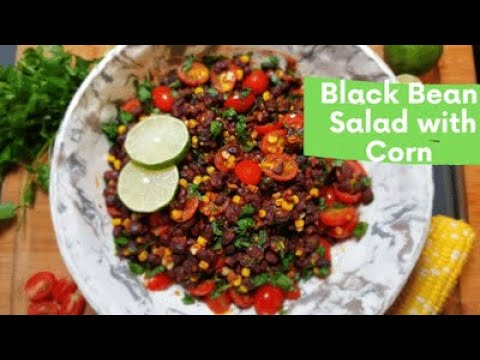 Black Bean Salad with Corn