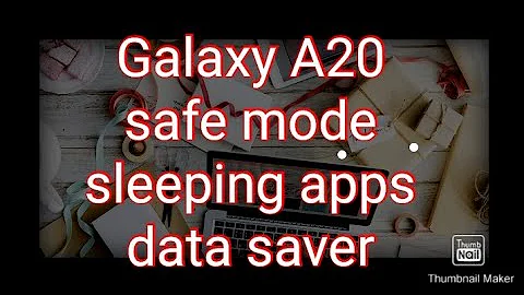Exit safe mode on Galaxy A20 | Activate Safe mode | Pause third party Applications and save data