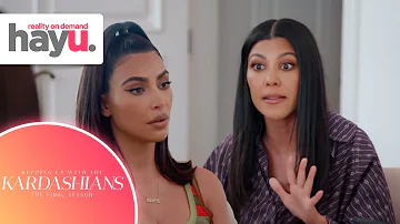 Kourtney and Kim Argue Over the Nanny's Behavior | Season 20 | Keeping Up With The Kardashians