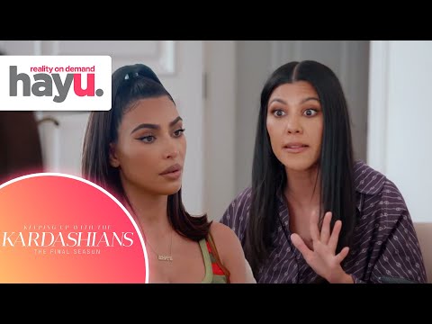 Kourtney and Kim Argue Over the Nanny's Behavior | Season 20 | Keeping Up With The Kardashians
