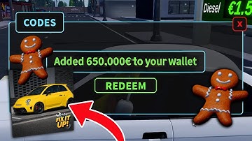 *FREE CASH* ALL WORKING UPDATE 1.7.0 CODES For FIX IT UP! Roblox Fix It Up Codes! Roblox