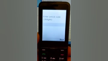 ZTE 327S unlock code.