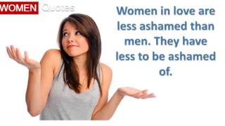 Inspiring Women Quotes By Ambrose Bierce - Women in love are less ashamed