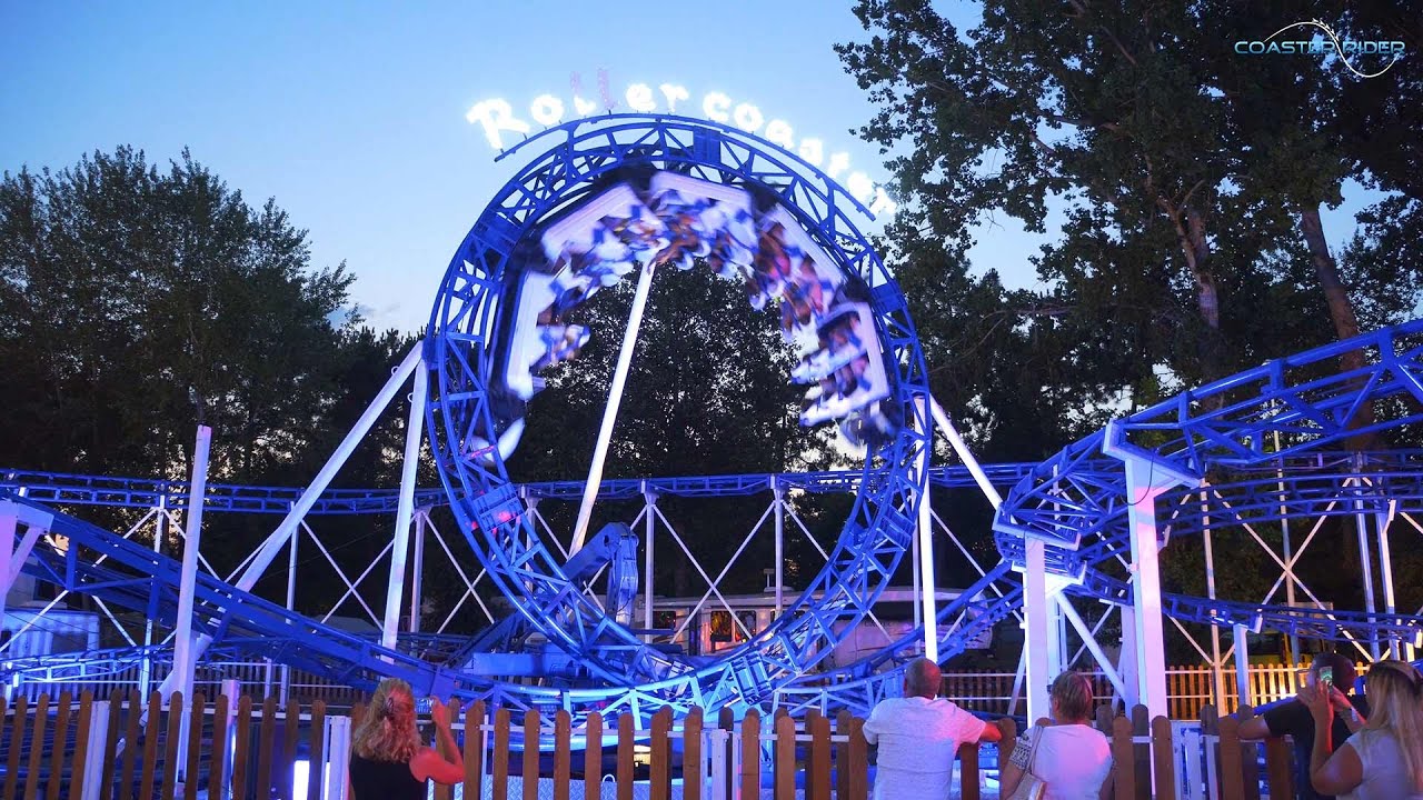 [Onride] Roller Coaster (Troisne) [ex Looping] - Luna Park La Palmyre