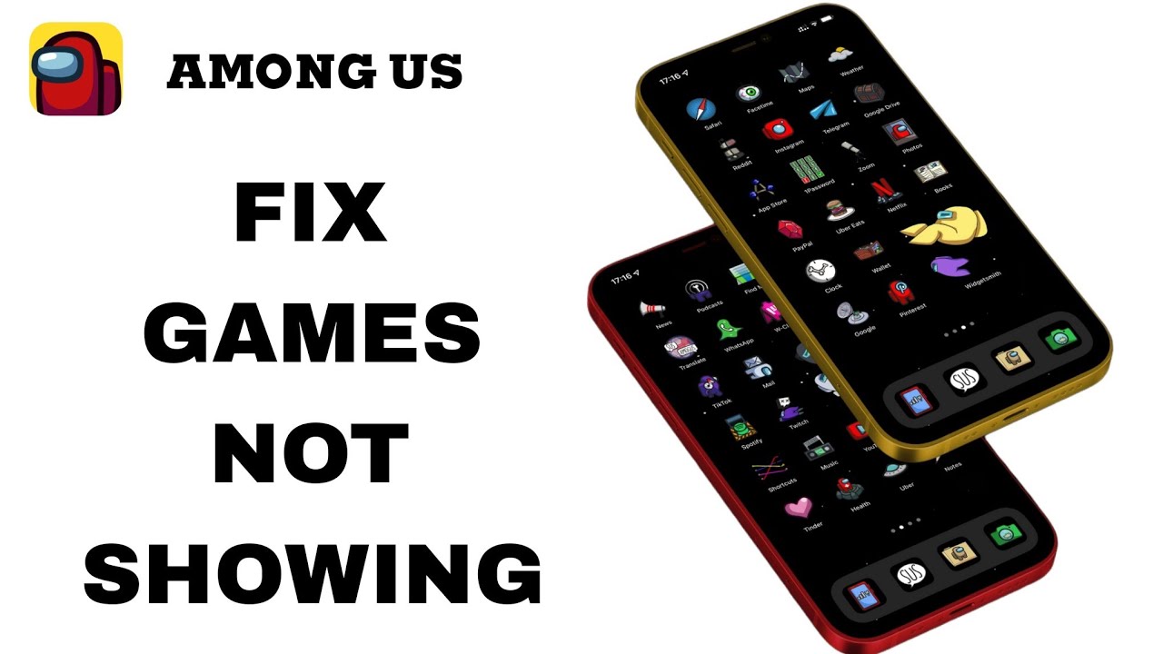 How To Fix And Solve Games Not Showing On Among Us App | Final Solution ...