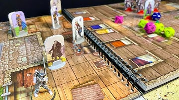 The Peril of Cymbaline Isle - Session 1 (Solo RPG using Scarlet Heroes, White Box, and more)