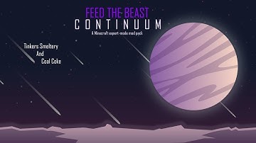 Tinkers Construct And Stating A Coal Coke Oven l Minecraft FTB Continuum