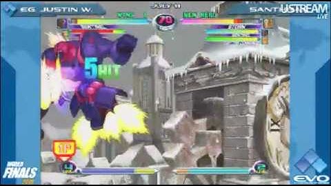 Marvel vs Capcom 2 Grand Final - Justin Wong vs Sanford Part 1 - Evo 2010