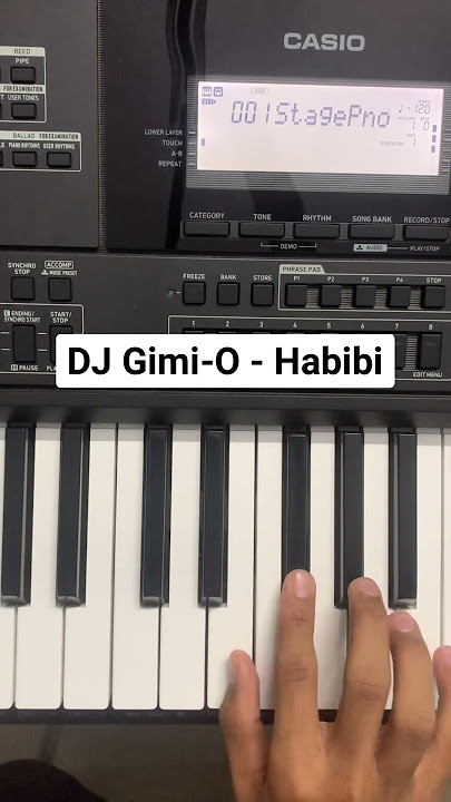 DJ Gimi-O x Ricky Rich x Dardan - Habibi song on piano | Piano Cover | Instrumental Soham