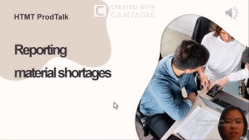 Reporting Material Shortages