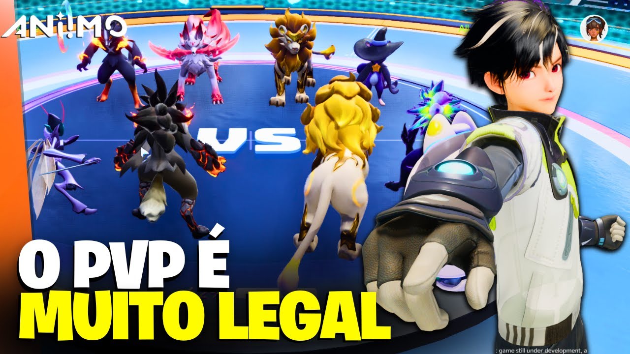 JOGANDO O PVP DO ANIIMO GAMEPLAY BETA - YouTube