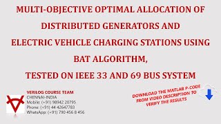 Famous MULTI-OBJECTIVE OPTIMAL ALLOCATION OF DG AND ELECTRIC VEHICLE CHARGING STATIONS USING BAT ALGORITHM Profile