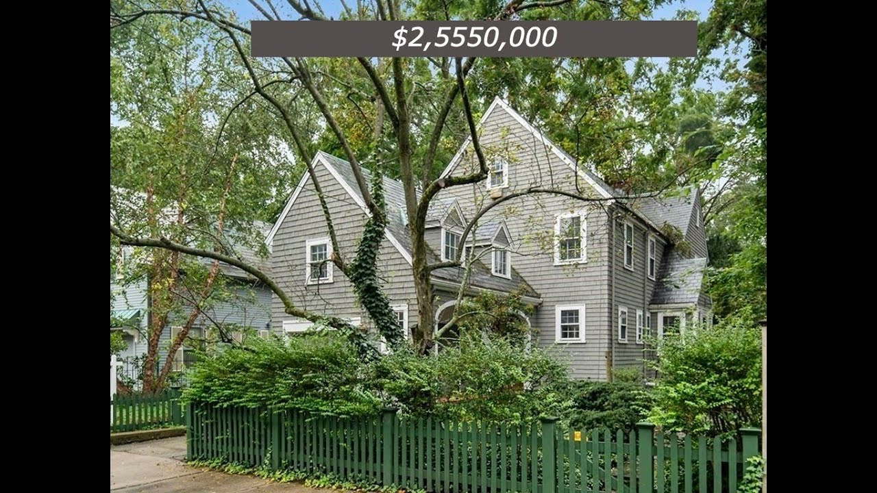 Inside 2.55 Million Cambridge MA Single Family
