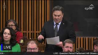 LIVE - Question Period Parliament Hill Ottawa, January 27, 2026