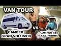 𝐕𝐀𝐍 𝐓𝐎𝐔𝐑 🚐 Camper 𝐆𝐑𝐀𝐍 𝐕𝐎𝐋𝐔𝐌𝐄𝐍 𝘷𝘴 Camper 𝐓𝐢𝐩𝐨 𝐂𝐀𝐋𝐈𝐅𝐎𝐑𝐍𝐈𝐀 🚙