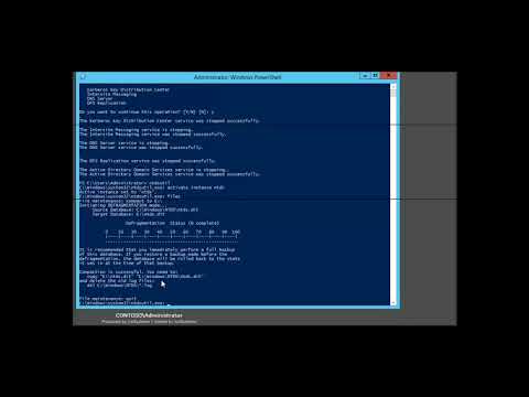 Active Directory Database Offline Defragmentation - Etechtraining.com