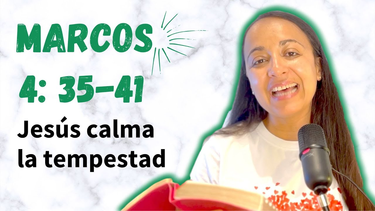 Marcos 4:35-41 (Jesús calma la tempestad) - Kateryna Karreras