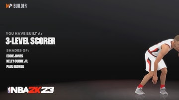 I MADE A 3-LEVEL SCORER IN NBA 2K23 CURRENT GEN