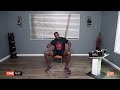 Seated workout for strong seniors  no equipment