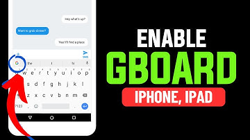 How To Add & Use Gboard { Google Keyboard } On iPhone - iPad