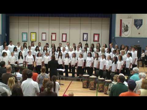 Josh Jobe "The National Anthem" with Bristow Choir Spring 09