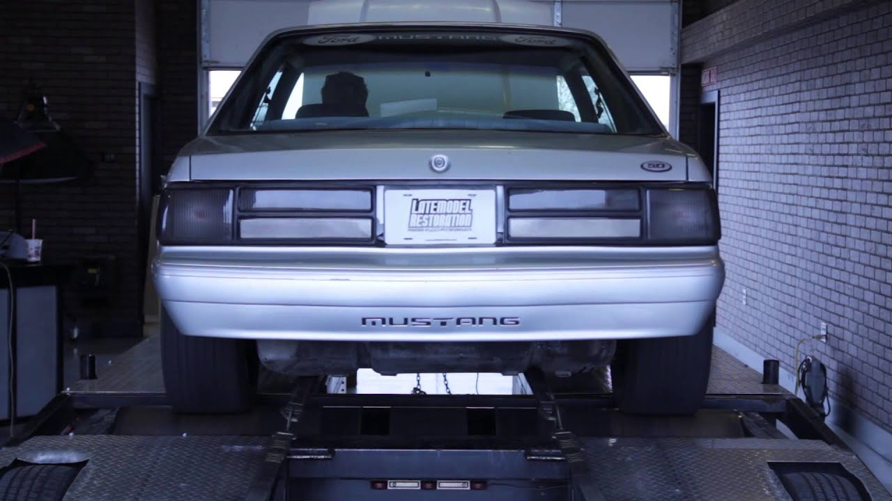 1987 Ford Mustang LX Dyno (5.0L) - LatemodelRestoration.com