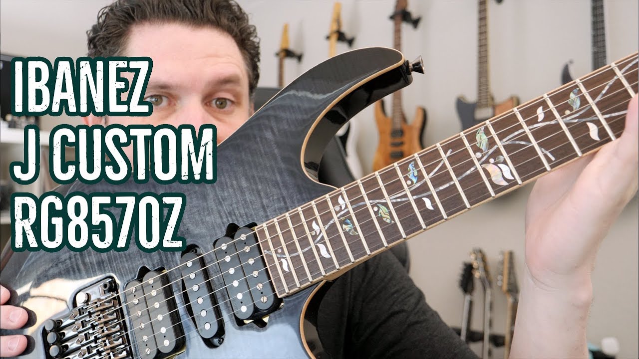 Ibanez J Custom RG8570Z Guitar Review: Thin Neck Shred Heaven