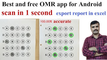 Best and free OMR software for Android