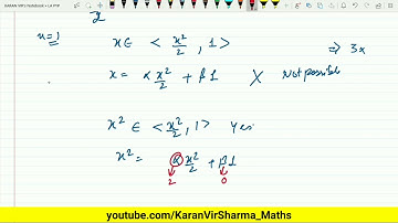 Linear Algebra | Q.ID.KV(NET)LA22S | CSIRUGCNET