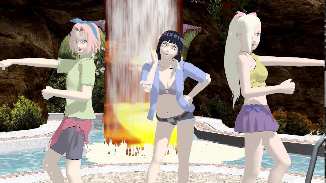 mmd naruto girls  bakunyumorion