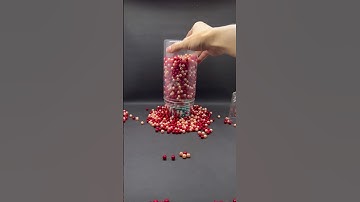 Mesmerizing Reverse Beads (Pearl ASMR) #tranquil #soothing