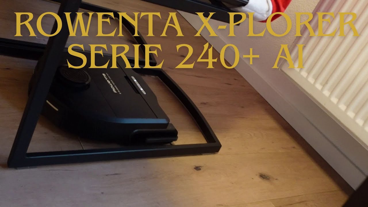 Watch Rowenta X-PLORER Serie 240+ AI cleaning runs - firmware 6.8.54 on YouTube