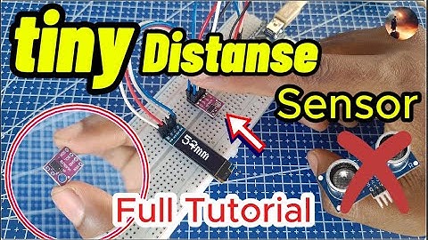 Tiniest Distance Sensor You Must Try with Arduino | SL Prometheus