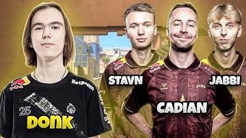 DONK vs Astralis (cadiaN, stavn, jabbi) Plays FACEIT - donk POV with Voice Comms (Mirage)