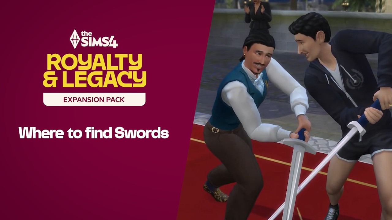 Где найти мечи | The Sims™ 4